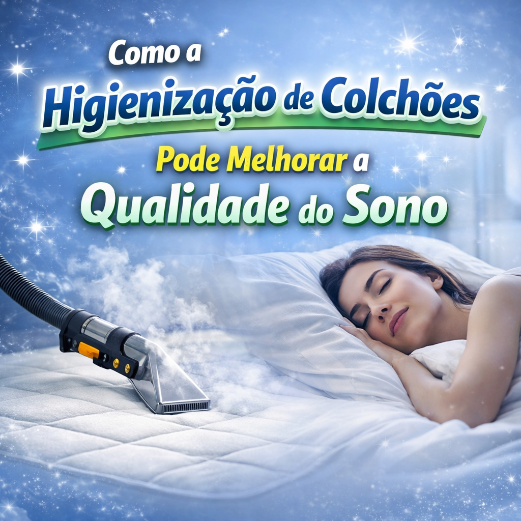 Como a Higienização de Colchões Pode Melhorar a Qualidade do Sono