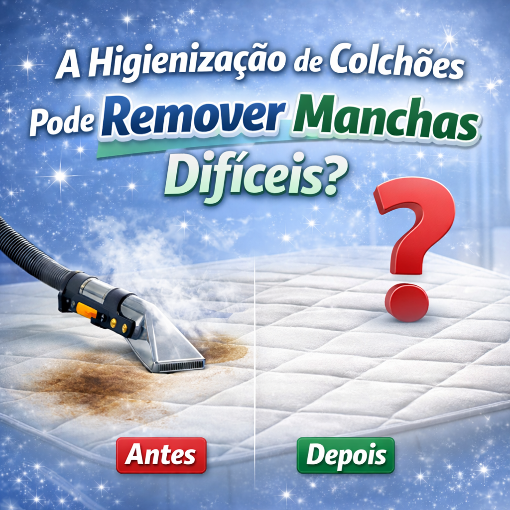 A Higienização de Colchões Pode Remover Manchas Difíceis? A Higienização de Colchões Pode Remover Manchas Difíceis?