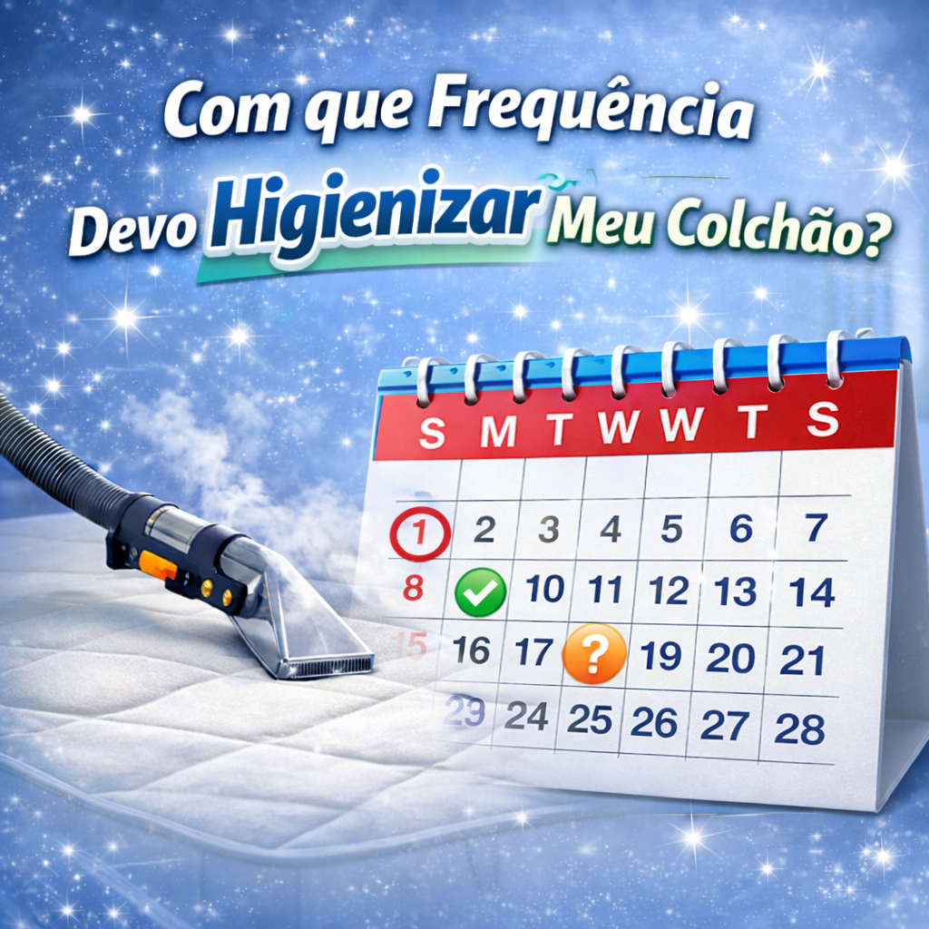 Com que Frequência Devo Higienizar Meu Colchão?